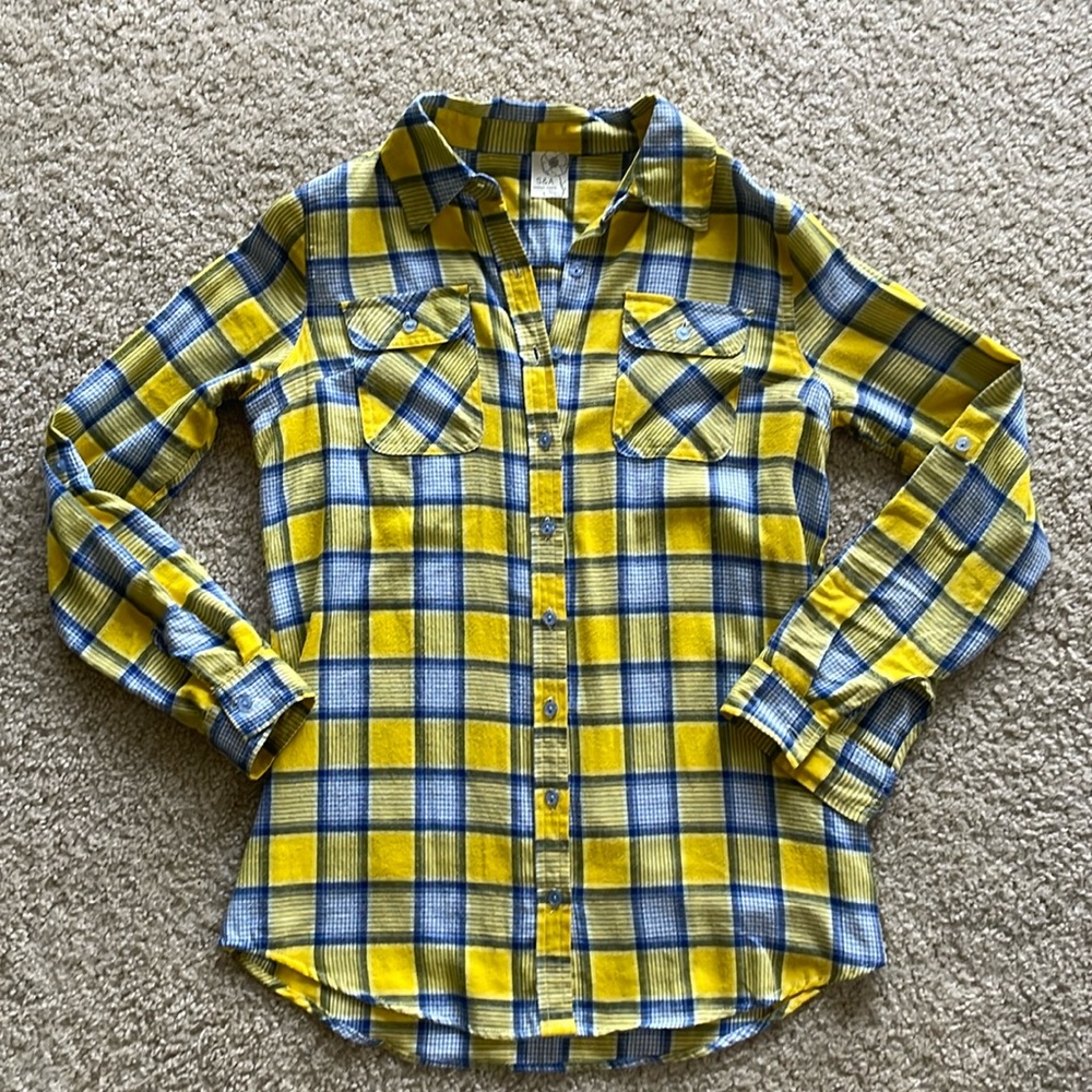 Plaid Button Down Shirt